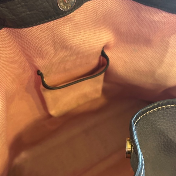 Dooney & Bourke Black Leather Tote - Picture 8 of 12